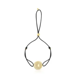 Pulsera de nylon y oro Oursin^TOUS New