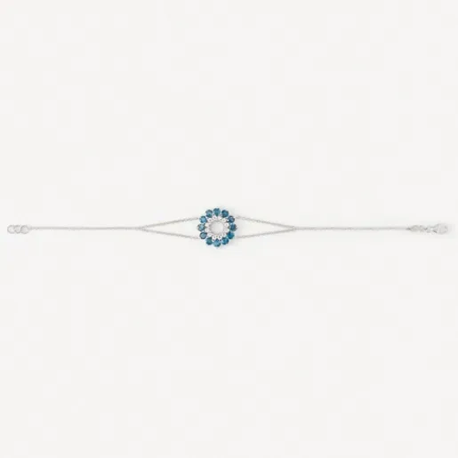 Pulsera de oro blanco con topacios ATELIER^TOUS Clearance