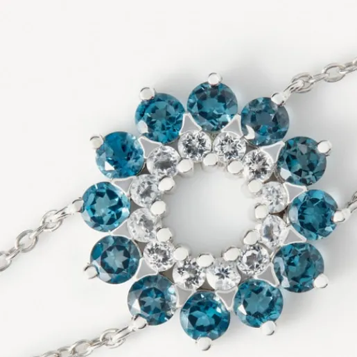 Pulsera de oro blanco con topacios ATELIER^TOUS Clearance