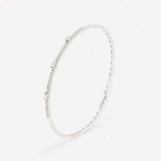 Pulsera de oro blanco con diamantes ATELIER^TOUS