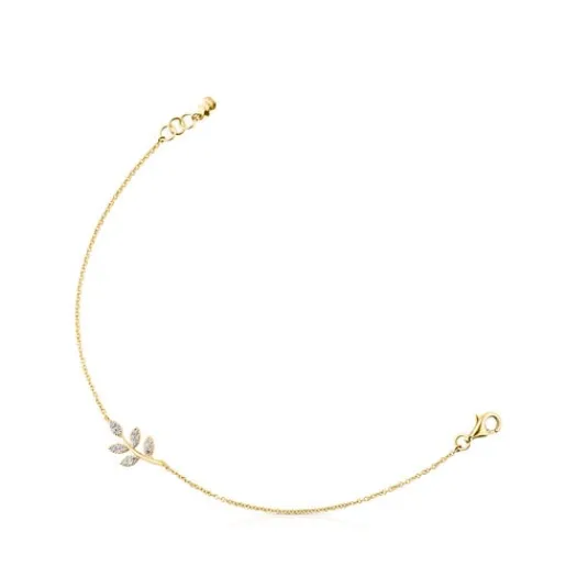 Pulsera de oro con diamantes Gem Power^TOUS Hot