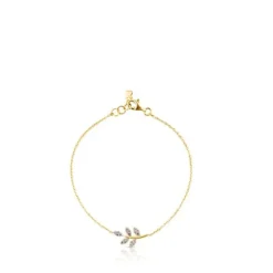 Pulsera de oro con diamantes Gem Power^TOUS Hot