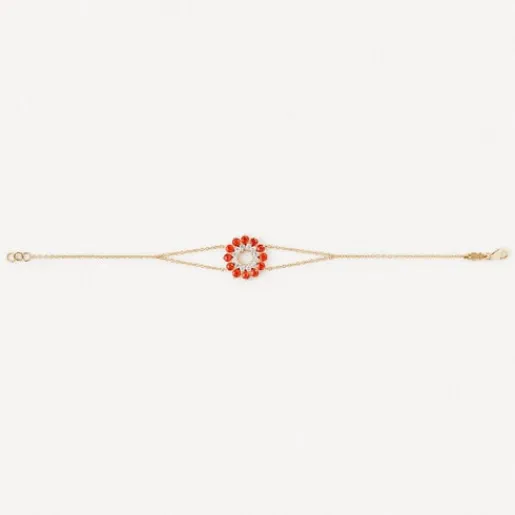 Pulsera de con diamantes y ópalos de fuego ATELIER^TOUS Online