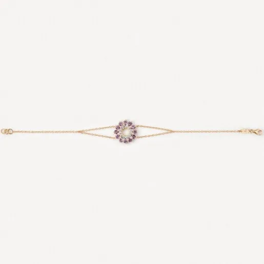 Pulsera de con diamantes y amatistas ATELIER^TOUS Clearance