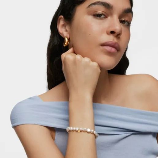 Pulsera de perlas cultivadas y oro Sweet Dolls^TOUS