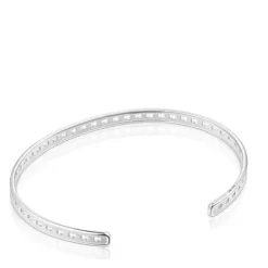 Pulsera de plata con siluetas Bear Row^TOUS Best
