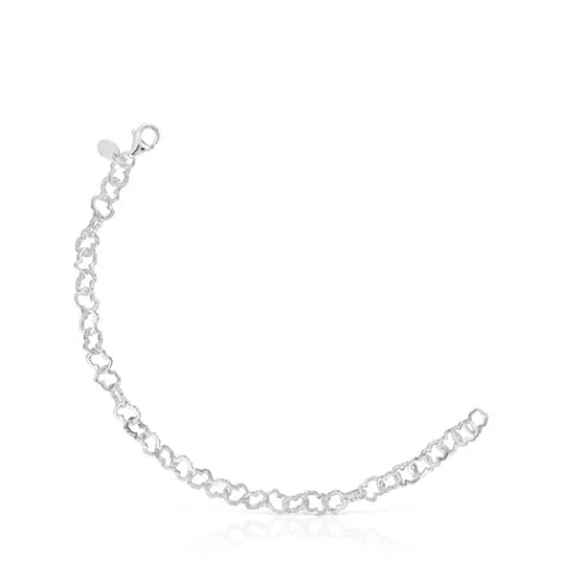 Pulsera de plata motivo 0,8cm. Carrusel^TOUS Discount