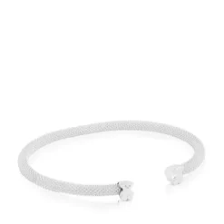 Pulsera de plata motivo oso Icon Mesh^TOUS Hot