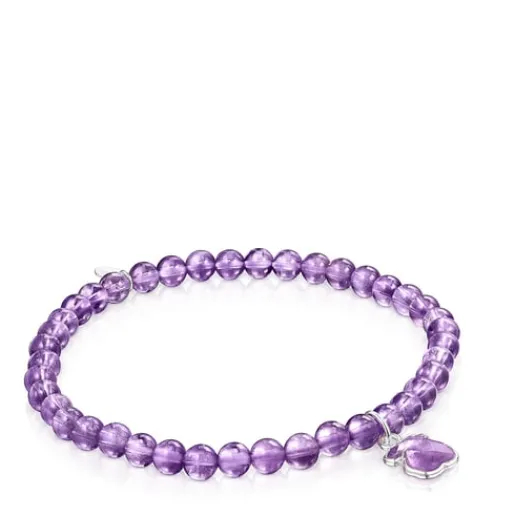 Pulsera de y amatista Icon Color^TOUS New