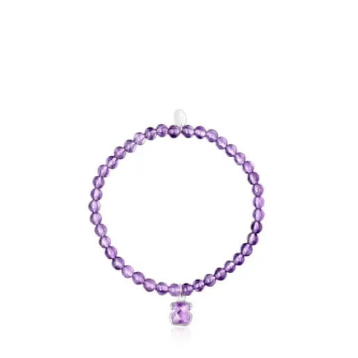 Pulsera de y amatista Icon Color^TOUS New