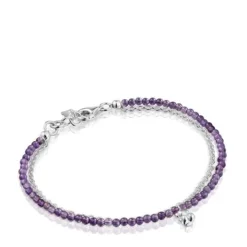 Pulsera de y amatista Bold Bear^TOUS Best