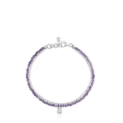 Pulsera de y amatista Bold Bear^TOUS Best