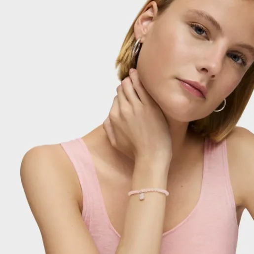 Pulsera de plata y cuarzo Icon Color^TOUS Hot