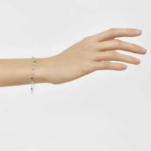 Pulsera de plata y gemas motivos Bold Motif^TOUS Discount