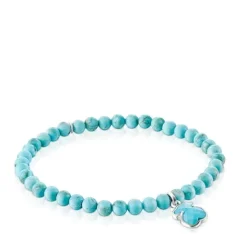 Pulsera de plata y magnesitas Icon Color^TOUS Sale