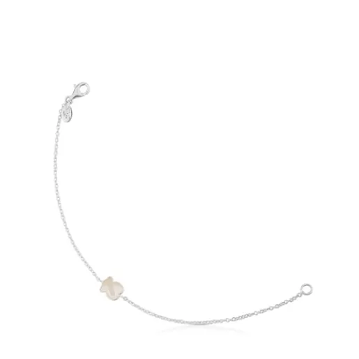 Pulsera de plata y nácar facetado Color^TOUS Sale
