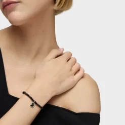 Pulsera de plata y ónix Icon Color^TOUS Best