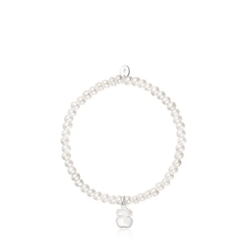 Pulsera de plata y perlas Icon Color^TOUS Clearance