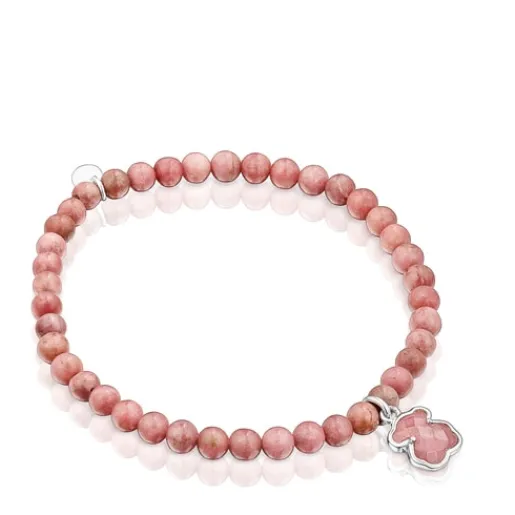 Pulsera de plata y rodonita Icon Color^TOUS Outlet