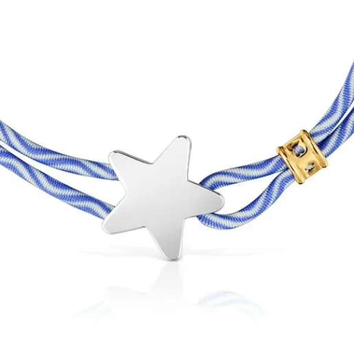 Pulsera elástica azul con estrella de Sweet Dolls^TOUS Discount