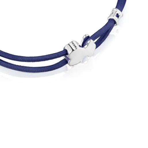 Pulsera elástica azul Sweet Dolls^TOUS