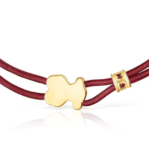 Pulsera elástica burdeos Sweet Dolls^TOUS Discount