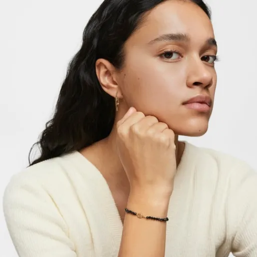Pulsera elástica de oro y espinelas MANIFESTO^TOUS Discount