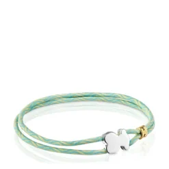 Pulsera elástica menta con oso de Sweet Dolls^TOUS Online