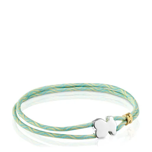 Pulsera elástica menta con oso de Sweet Dolls^TOUS Online