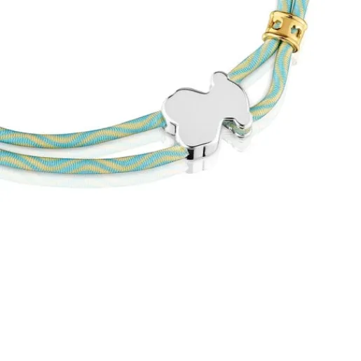 Pulsera elástica menta con oso de Sweet Dolls^TOUS Online