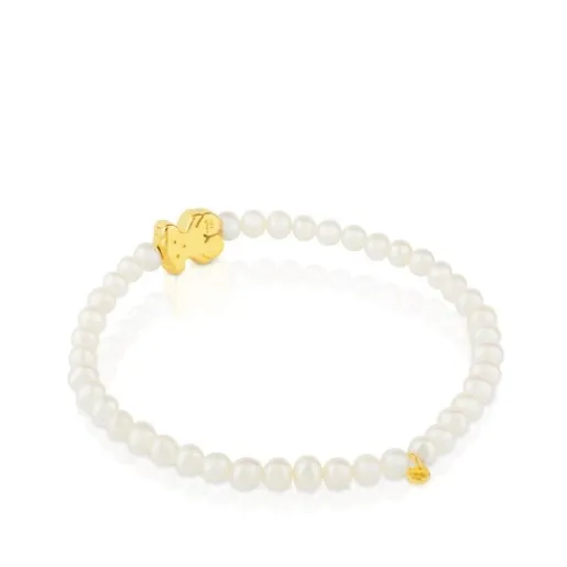 Pulsera en oro amarillo y perlas cultivadas Sweet Dolls^TOUS Discount