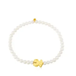 Pulsera en oro amarillo y perlas cultivadas Sweet Dolls^TOUS Discount