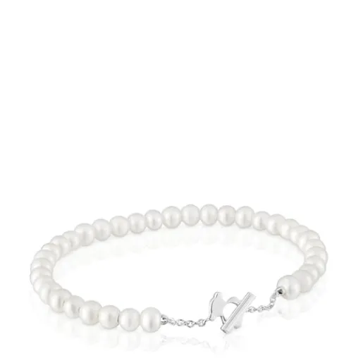 Pulsera esclava con perlas cultivadas I-Bear^TOUS Discount