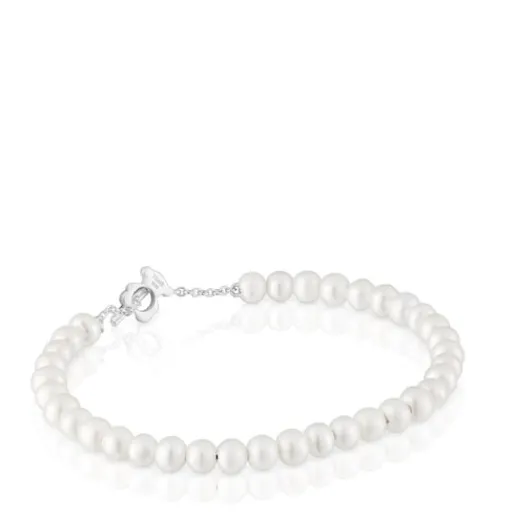 Pulsera esclava con perlas cultivadas I-Bear^TOUS Discount