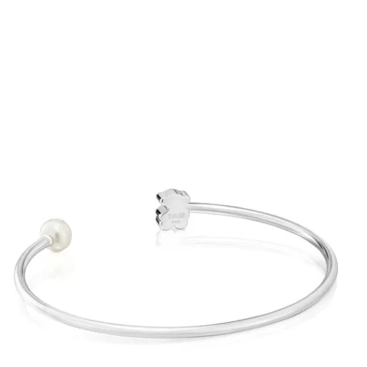 Pulsera esclava de plata con perla cultivada Sweet Dolls^TOUS Clearance