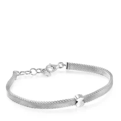 Pulsera estrecha de plata Real Sisy^TOUS Hot