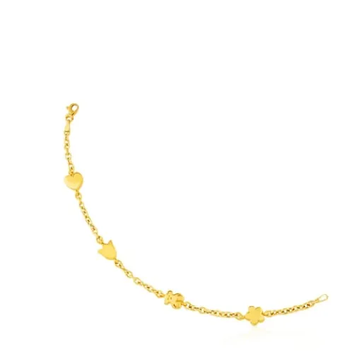 Pulsera formas de oro Sweet Dolls^TOUS Best