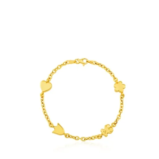 Pulsera formas de oro Sweet Dolls^TOUS Best
