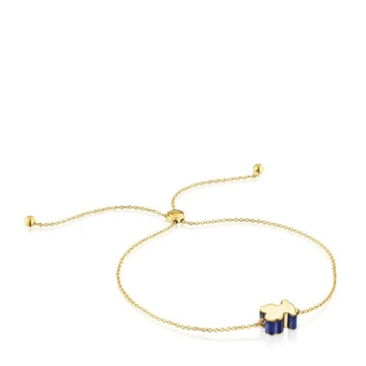 Pulsera motivo oso de oro y lapislázuli 1950^TOUS Discount