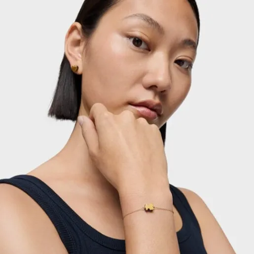 Pulsera motivo oso de oro y lapislázuli 1950^TOUS Discount