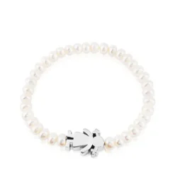 Pulsera niña de perlas y plata Sweet Dolls^TOUS