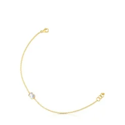 Pulsera oso de oro y nácar XXS^TOUS Online