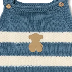 Ranita de punto de bebé Tricot a rayas azul^TOUS Sale