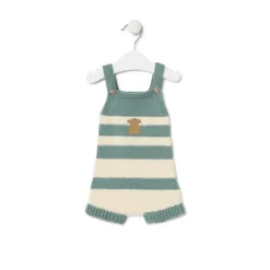 Ranita de punto de bebé Tricot a rayas verde^TOUS Discount