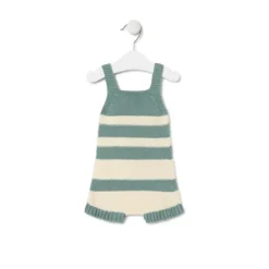 Ranita de punto de bebé Tricot a rayas verde^TOUS Discount