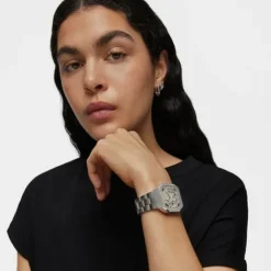 Reloj analógico automático con brazalete de D-Bear^TOUS Clearance