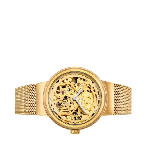Reloj analógico automático Rond de IP dorado^TOUS Best