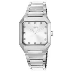 Reloj analógico con brazalete de acero Karat Squared^TOUS Online