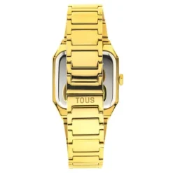 Reloj analógico con brazalete de acero IPG dorado Karat Squared^TOUS Outlet