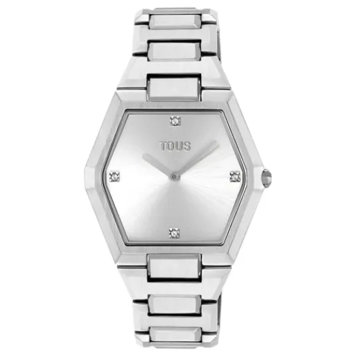 Reloj analógico con brazalete de aluminio Karat^TOUS Hot